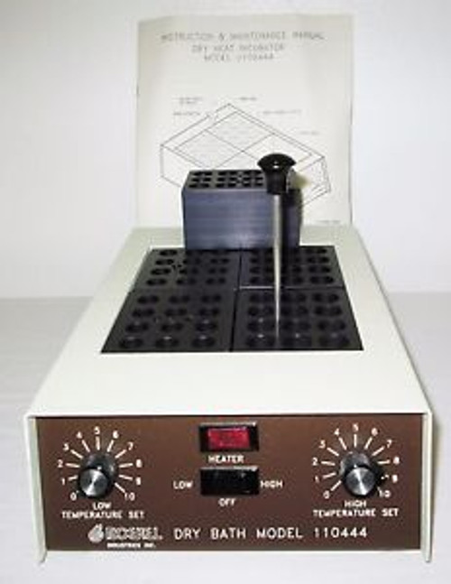 New  Boekel 110444 Dry Heat Incubator Set ---   8 Pieces   ---