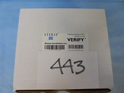 Steris S3271 Verify Steam Incubator 6 Well (New!!!)