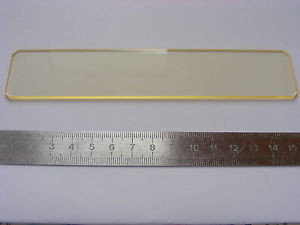 Samarium Sm2O3 Doped Glass Laser Flow Plate VLOC Quantronix YAG Nd YLF