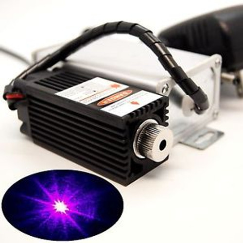 Focusable high power 405nm 500mW Blue Violet Laser Module/Burninglighting