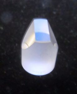 Meller Optics Sapphire Cylindrical Prism Polished New