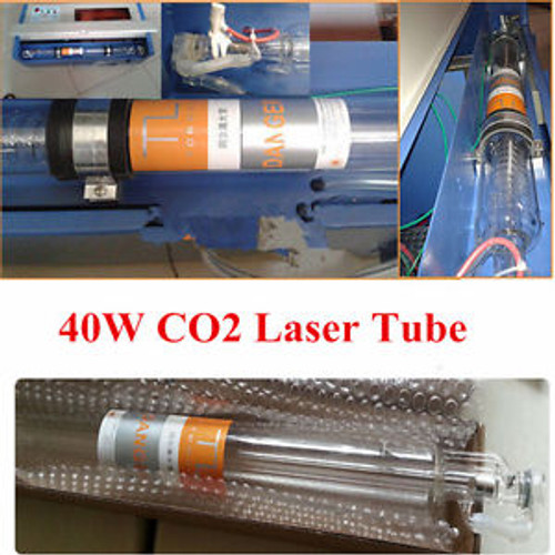 Update 700Mm 40W Laser Tube F/Co2 Laser Engraving Cutting Machine Water Cool Usa