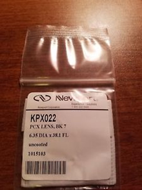 Newport Kpx022: Plano-Convex Lens 10 Pack Optical Photonics