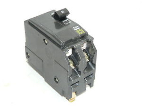 New Square D Qob215Vh 2 Pole 15 Amp 120 Volt 22Kaic Rated Circuit Breaker