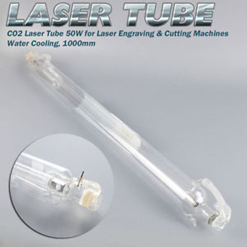 Co2 Laser Tube 50W For Engraving & Cutting Machines W/ Water Cooling 800Mm