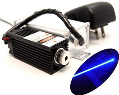 Focusable high power 450nm 2W blue laser module with TTL 12V input Wood carving