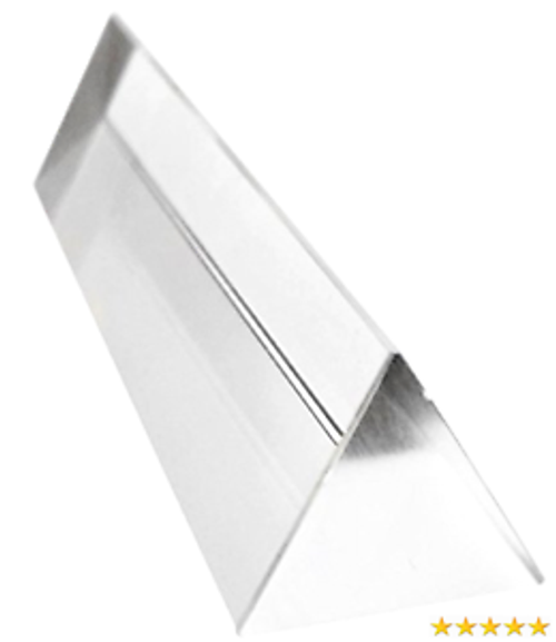 GSC International 4-90977 Glass Equilateral Prisms 25 mm x 150 mm
