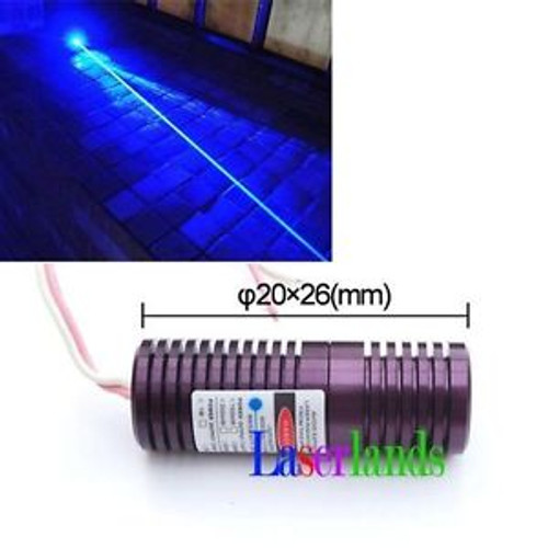 Laserland 445Nm-450Nm 500Mw Blue Ray Focusable Laser Module Diode Focusable 12V