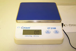 Citizen Ct2100 Compact Portable Scale Lab Balance 2100X0.1 G Counting New