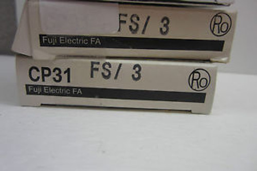 6 New Fuji Electric Cp31 Fs/3 Circuit Protector Cp31Fs3