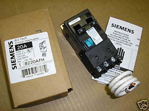 B220Afh Siemens Arc Fault Circuit Breaker - New