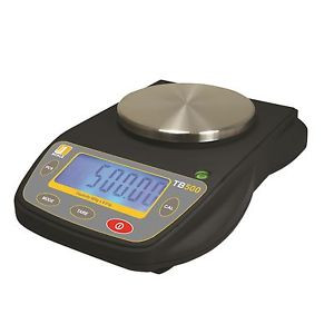 Jennings Tb500 Precsion Lab Balance 500G X 0.01G Black Rubberized W/ Ac Adapter
