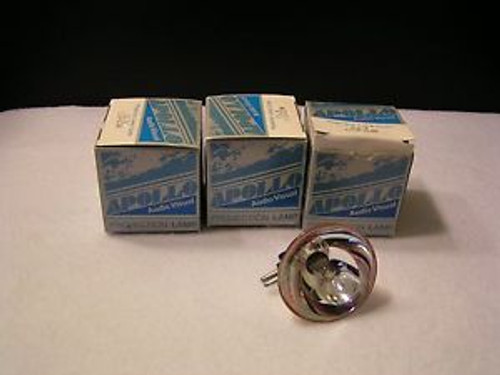 Three  Apollo ELV  Bulbs 150W -21V New for Microscopes