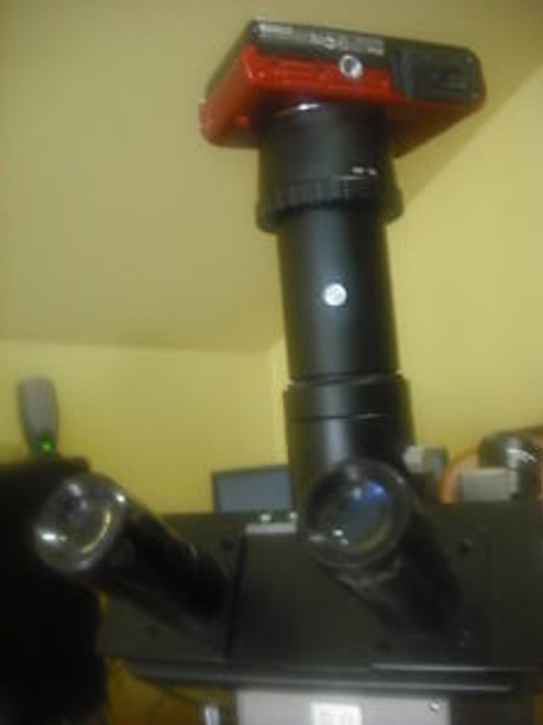 Nikon Microscope camera adapter 38 mm w/tube 2 Sony NEX E mount Wild Leica