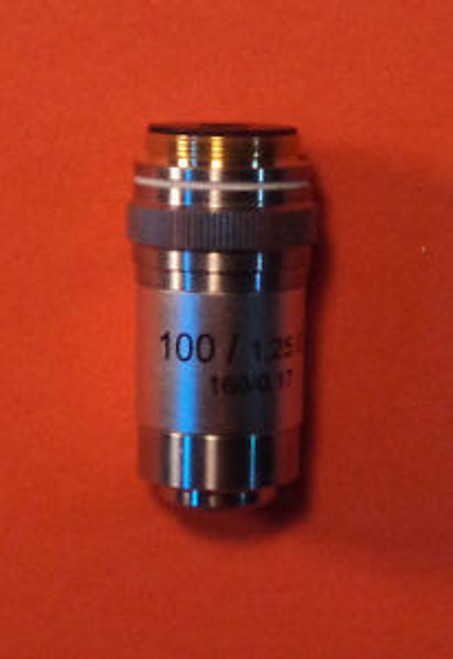100X(oil) Achromatic Microscope Objective DIN Lens NEW