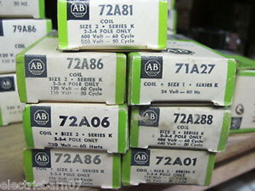 Allen Bradley 72A81 600 Volt Coil