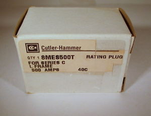 Cutler Hammer       Rating Plug  8Mes500T  - New In Box