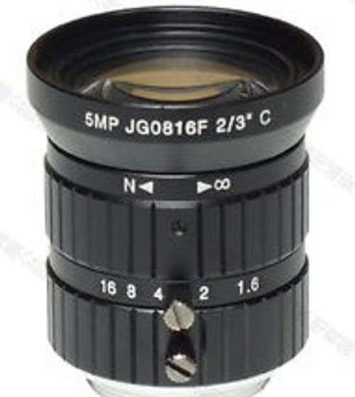5.0mp Lens 8mm Fixed Focus C Mount Industrial lens Optical lens Machine Vision