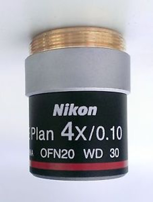 4X Nikon Microscope Objective