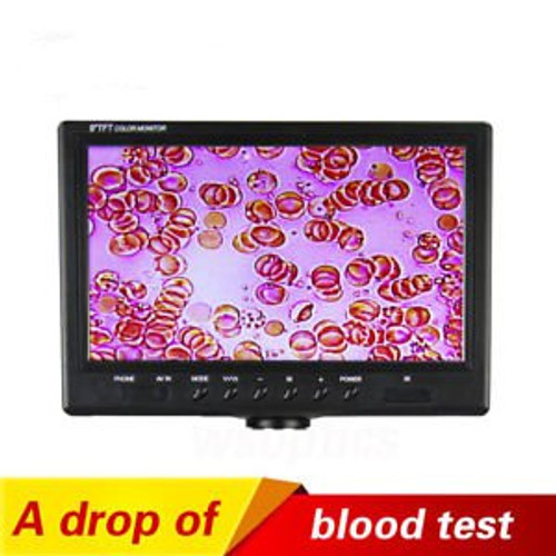 7 9 In Lcd Display Screen For A Drop Of Blood Test Biological Microscope Camera