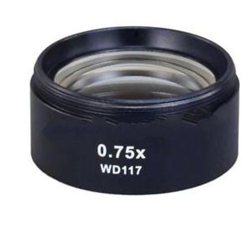 New 0.75X D48Mm Barlow Objective Lens For Stereo Microscopes