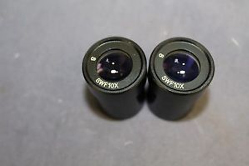 Meiji Techno 10X Swf Eyepieces #Ma502