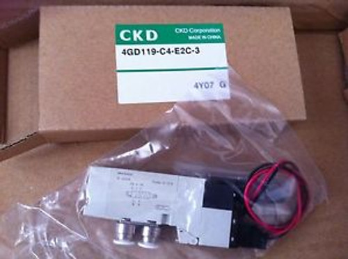 1Pcs Ckd Solenoid Valve 4Gd119-C4-E2C-3