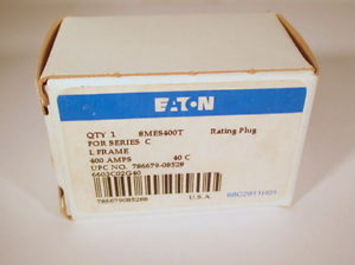 Cutler Hammer       Rating Plug  8Mes400T  - New In Box