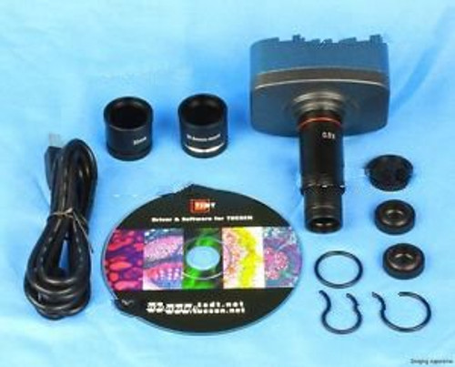 10.0 Mp Usb Cmos Microscope Digital Color Camera Eyepiece And Video System New