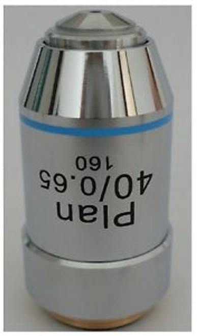 Metallurgical Microscope Objective Lens 40X /0.65 Plan Achromatic DIN Lens