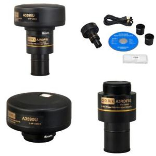 Omax 9.0Mp Digital Usb Microscope Camera With Advanced Software And Calibration