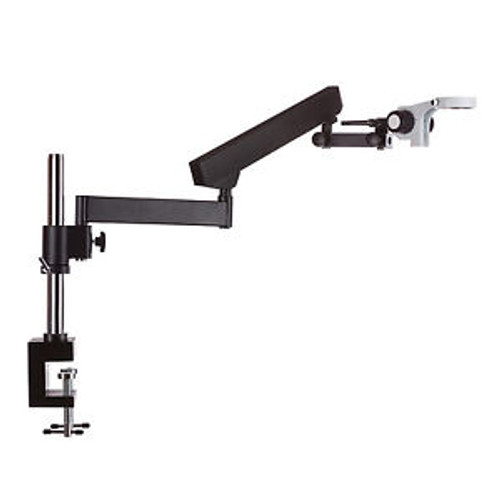 Amscope Articulating Stand With Post Clamp And Focusing Rack For Stereo Microsco