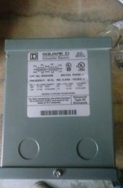 Buck Boost Transformer .500 Kva Square D 500Sv43B