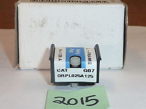 Cutler Hammer Orpl025A125 Rating Plug New In Box