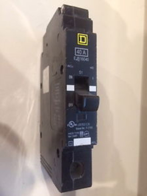 Square D Breaker Ejb16040 Installed In A Panel But Never Energized