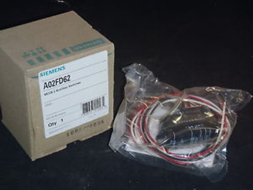 Siemens A02Fd2 Mccb 2 Auxillary Switches 240V
