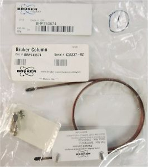 New Bruker Brp740674/Cp740674 Packed Gc Column In Ultimetal
