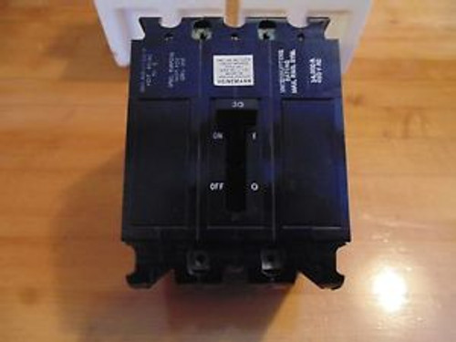 10 Heinemann Type Gh3 3 Pole Circuit Breaker Gh3-Z86-2 30Amp