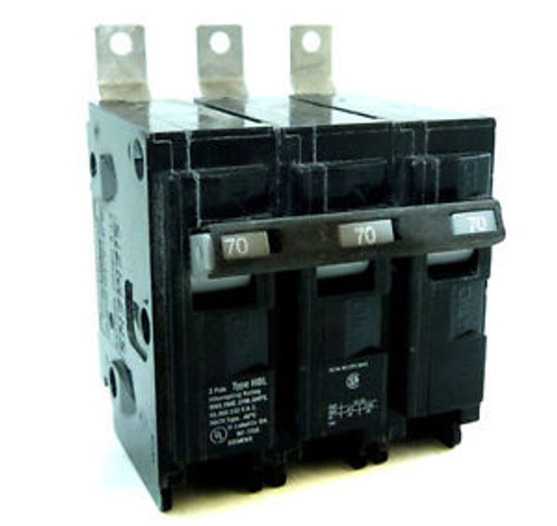 New Ite Siemens B370H 70A 3-Pole 240V Circuit Breaker