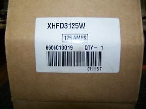 Circuit Breaker 125 Amp #Xhfd3125W New