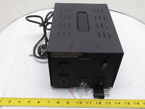 Star 18C924 Step Up/Down Voltage Transformer 1500W 220/240Hv 110/120Lv Va 1500