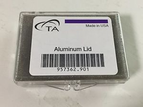 New Sealed Pack Of 100 Ta Instruments Tga Q5000 Aluminum Sample Lids 957362.901