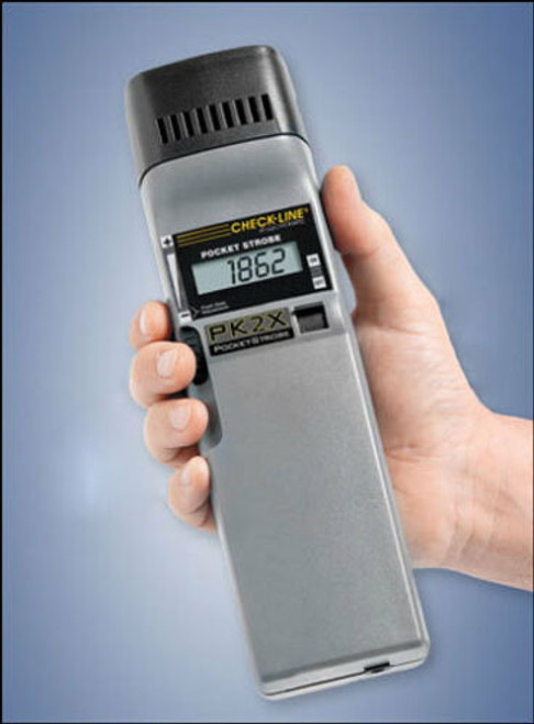 Electromatic Equipment Pk2X Pocket-Strobe Stroboscope 30 To 12500 Rpm
