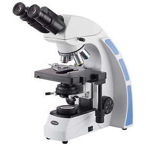 Amscope 40X-3000X Semi-Plan Kohler Laboratory Research Binocular Compound Micros