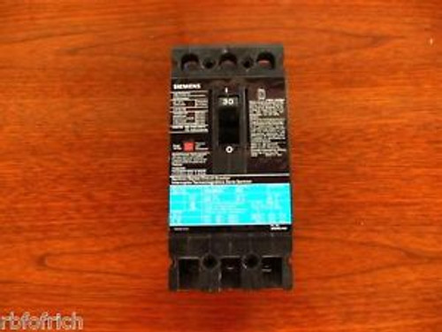 Siemens Ed63B030L Circuit Breaker  New