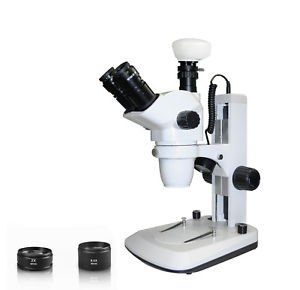 Vision Scientific Vms0006-Tz-Dnn5.0 Trinocular Binocular Zoom Stereo Microscope