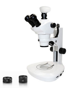 Vision Scientific Vms0007-Tz-Dnn5.0 Trinocular Binocular Zoom Stereo Microscope