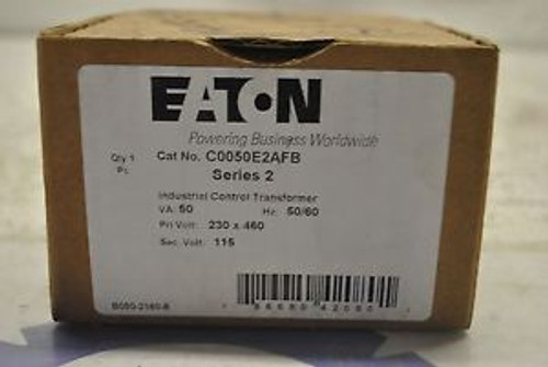 Eaton Industrial Control Transformer C0050E2Afb Series 2