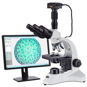Amscope T310A-14M3 40-1600X Microscope +14Mp Usb3.0 Camera