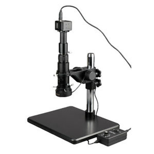 Amscope 11X-80X Industrial Single Zoom Inspection Microscope + 9Mp Usb Digital C